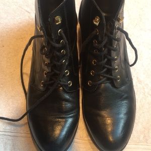 Macy’s black boots